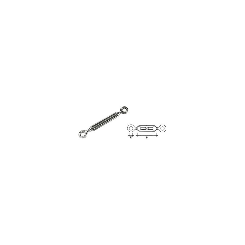 TENDITORI INOX MM. 5 2 OCCHI TENDITORI INOX MM. 5 2 OCCHI