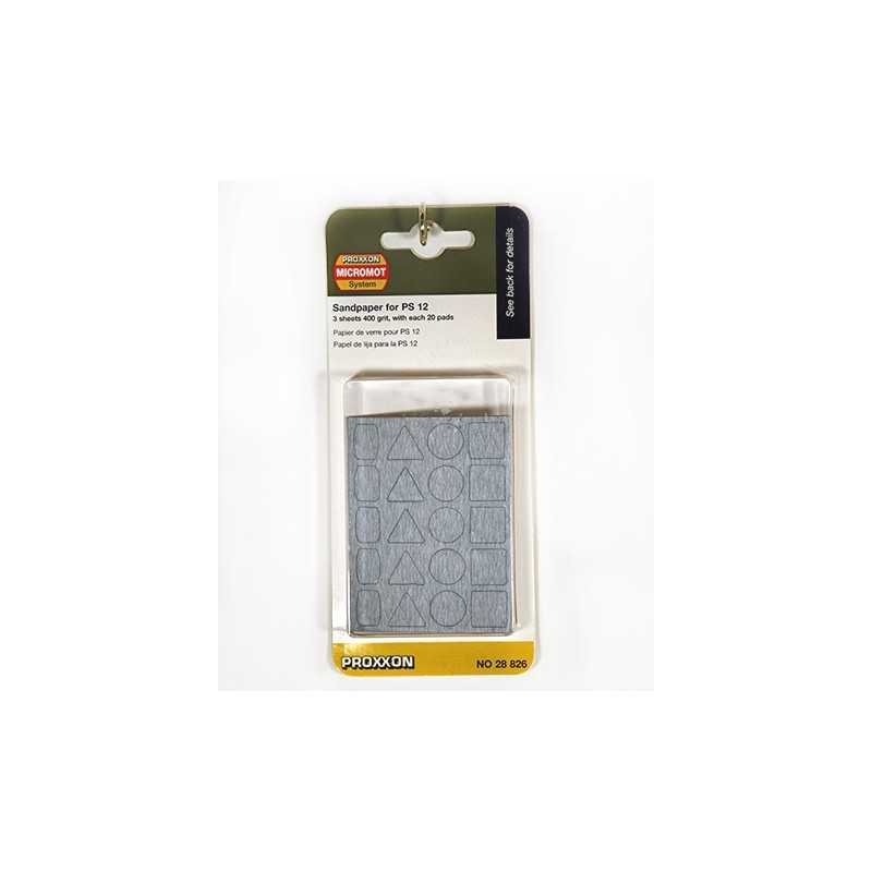 CARTA ABRASIVA PROXXON PS12 GR.240 28824 CARTA ABRASIVA PROXXON PS12 GR.240 28824