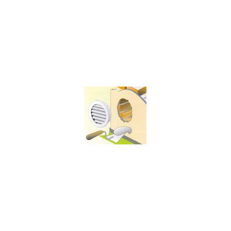 GRIGLIE UNIVERSALI CON RETINA TONDE DA INCASSO 120 T12RB GRIGLIE UNIVERSALI CON RETINA TONDE DA INCASSO 120 T12RB