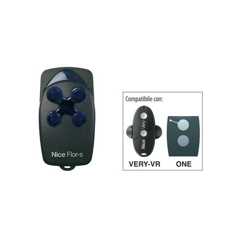RADIOCOMANDI NICE FLOR-S 4T RADIOCOMANDI NICE FLOR-S 4T