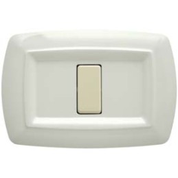 PLACCA TIPO MAGIC POLIMERO BIANCA 3 POSTI