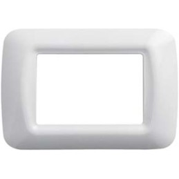 PLACCA GEWISS SYSTEM BIANCO 4POSTI 22504