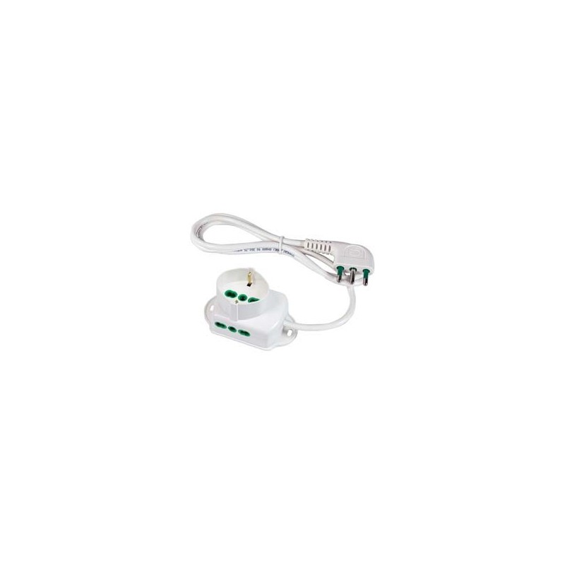 MULTIPRESA 42105 2BIP+SCHUKO BIANCO MULTIPRESA 42105 2BIP+SCHUKO BIANCO