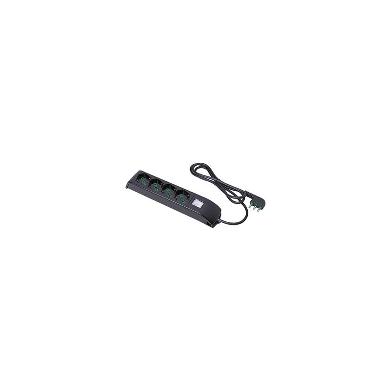 MULTIPRESA 410101 NE.4BI/SC+INTERRUTTORE MULTIPRESA 410101 NE.4BI/SC+INTERRUTTORE