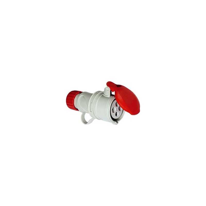 PRESA CEE F.71104 ROSSA 3P+T PRESA CEE F.71104 ROSSA 3P+T