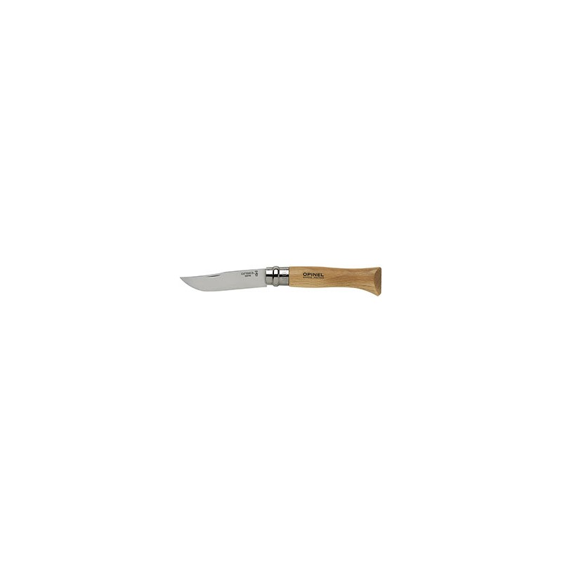 Opinel 04425-INOX Coltello Chiudi N°5 – Lama In Acciaio Inox – Senza Blocco – Piccolo E Pratico - 6