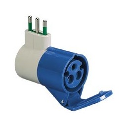 ADATTATORE CEE 73000 DA SPINA/PRESA