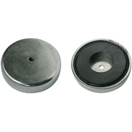 MAGNETE POT FERRITE FORO 4 D55 H12