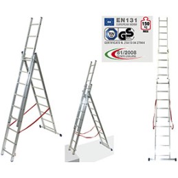 SCALE ALLUMINIO FACAL STILO A SFILO 3 ELEMENTI 11GR