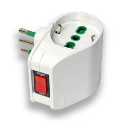 ADATTATORI FME ART.87310 SPINA 10A PRESA 16A CON LIMITATORE