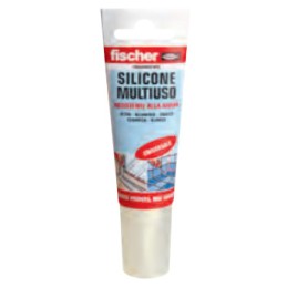 SILICONE ACETICO FISCHER TRASPARENTE TUBETTO ML.60