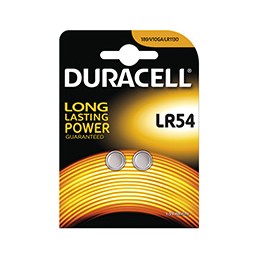 PILE DURACELL PASTIGL.LR54 1,5V PZ2