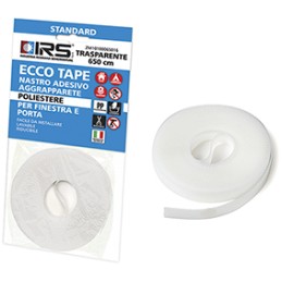 NASTRO RICAMBIO BIANCO ECCO TAPE MT.6,5 X ZANZ. STRAPPO