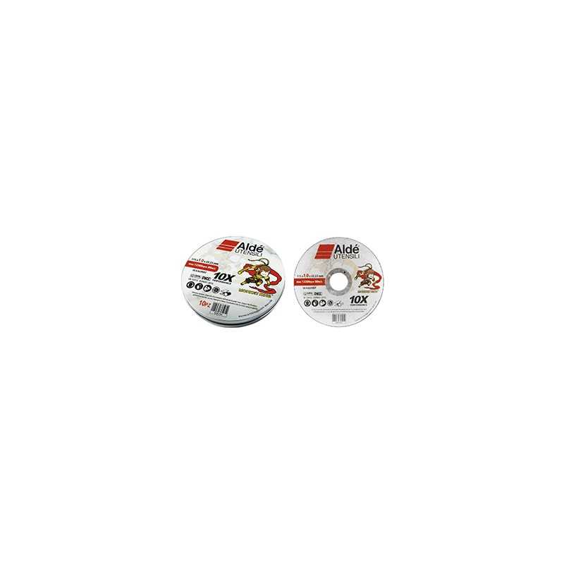 Disco Abrasivo Taglio Bellota DYNAMIC Per INOX E Metallo - Extra Sottile 1mm - Ottimo Per Officina, Costruzione, Agricoltura