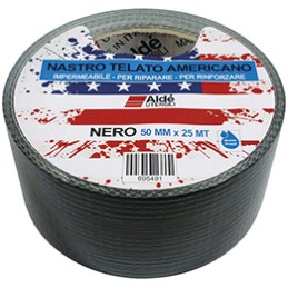 NASTRO AMERICANO NERO 50MM 25MT