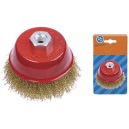 SPAZZOLE PG A TAZZA PER SMERIGLIATRICE ATTACCO M14 MM. 85