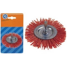 SPAZZOLA CIRCOLARE NYLON POGGI CON GAMBO MM.100