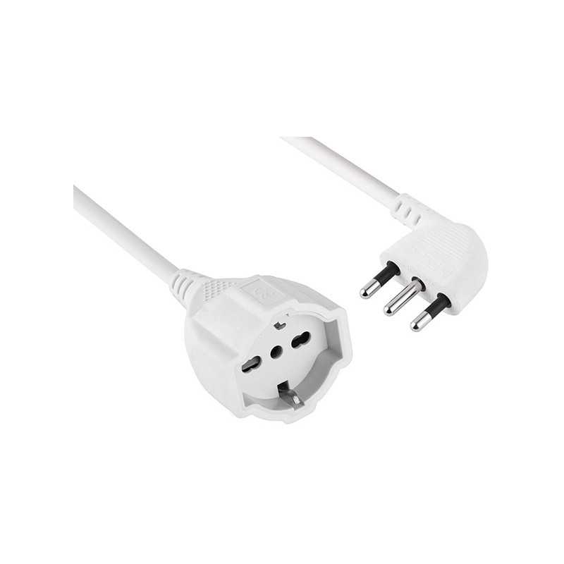 Prolunga Elettrica Da 30 Metri Con Avvolgitore - 4 Prese, 16 A, Cavo Grigio Da 3x1,5 Mm², Perfetta Per Cantieri E Giardino