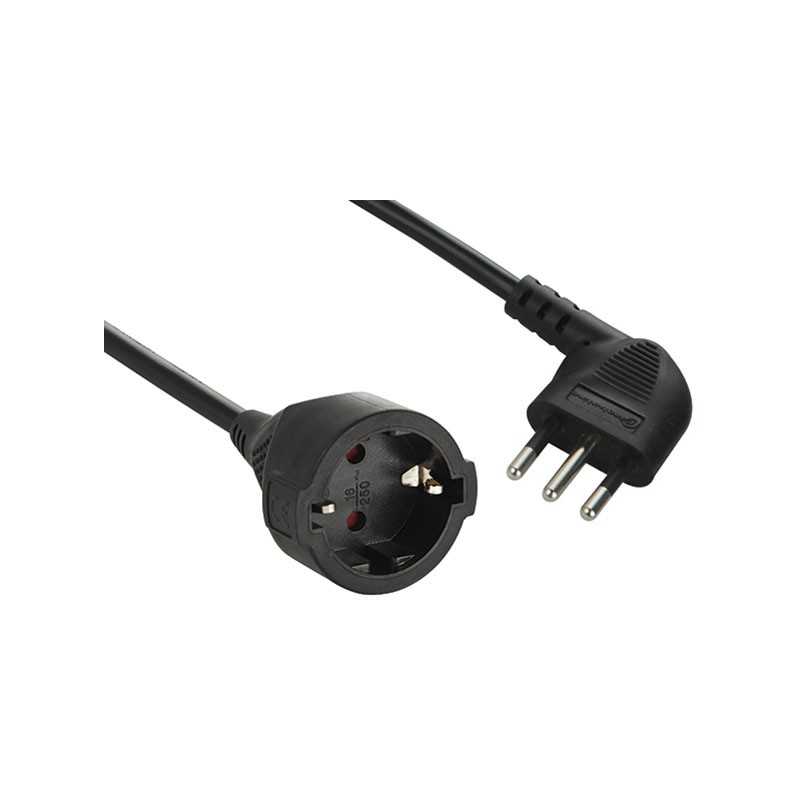 PROLUNGA ELETTRICA ELECTRALINE LINEARI 16A NERA 3 METRI