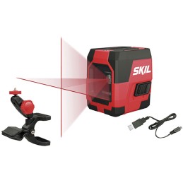 LIVELLA LASER A CROCE SKIL 1910AA RED LINE