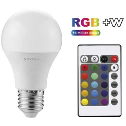 LAMP.NOVA LED GOCCIA E27 RGB+W 10W