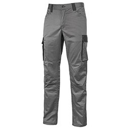 PANTALONI DA LAVORO U-POWER CRAZY GREY IRON