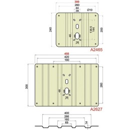 RINFORZO GRECATO DISEC A2627 PER BASCULANTE