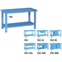 BANCHI LAVORO LAMIERA CM.150 ART102