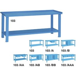 BANCHI LAVORO LAMIERA CM.200 ART103
