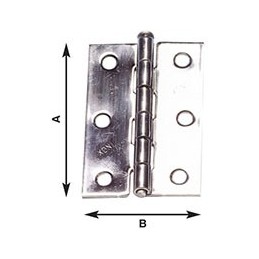 Cerniera Per Porta Da Garage, Binario Stretto, Mezza Cerniera Calibro 14, Universale
