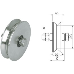 RUOTE COMBI 406 X CANC. GOLA Y D.200