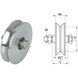 RUOTE COMBI 406 X CANC. GOLA Y D.120