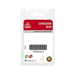 CHIODINI CON TESTA M15 (1700) MM.15