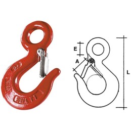 GANCI AMERICANI CON SICURA ART.108  KG.1600