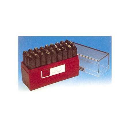 Punzoni King T. 7630305 Standard Da 3 Mm - Acciaio Cromo Vanadio, Finitura Fosfata