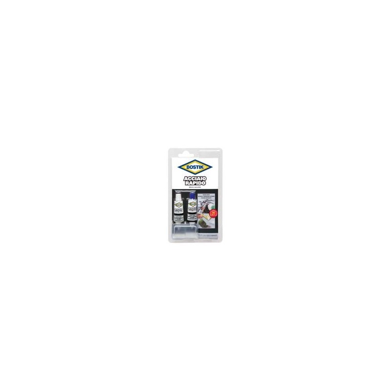 COLLA BOSTIK ACCIAIO RAPIDO GR15+15 COLLA BOSTIK ACCIAIO RAPIDO GR15+15